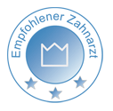 Siegel Empfohlener Zahnarzt